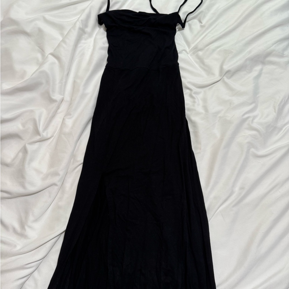 SHEIN Black strappy Dress